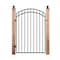 Nuvo Iron 45 in x 68 in DIAMOND TOPPED ORNAMENTAL IRON GATE GGI0441/RG02/AG03 - alternate 3